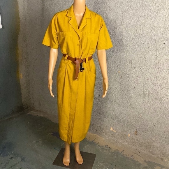 Vintage Utility Dress, fits S - Picture 11 of 13